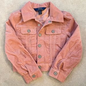 Polo Ralph Lauren corduroy jacket - 4T